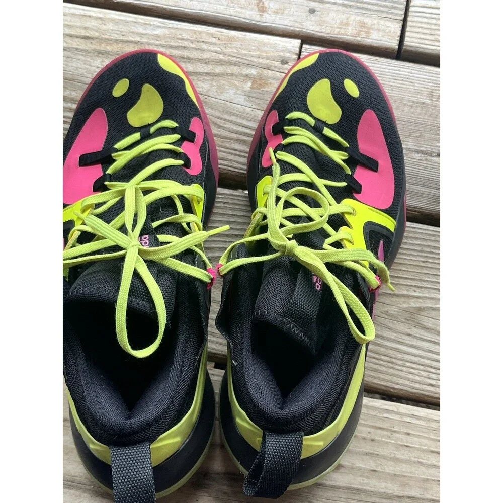 adidas Harden Stepback 2 Basketball Shoes Men’s 11 Black Pink Neon GZ2955